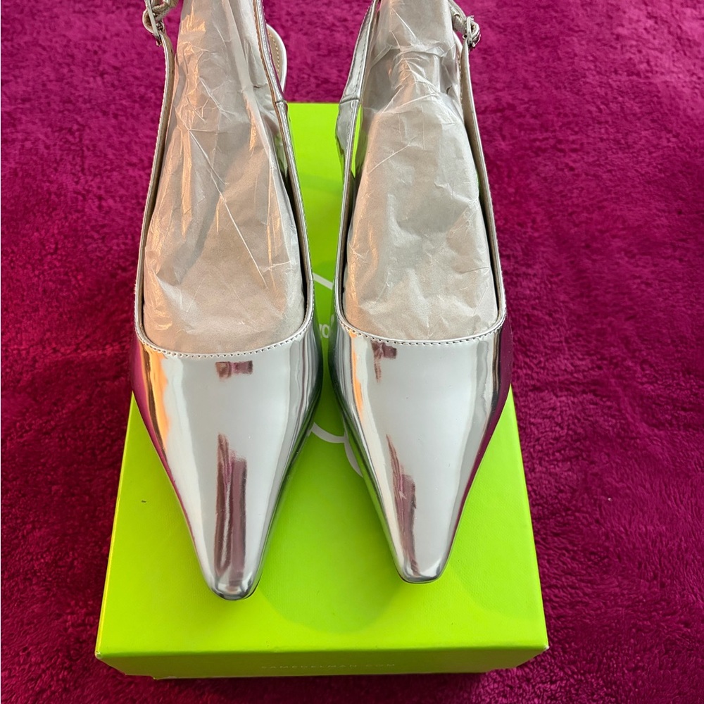 Sam Edelman Silver Heels